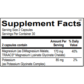 Reacted Magnesium & Potassium