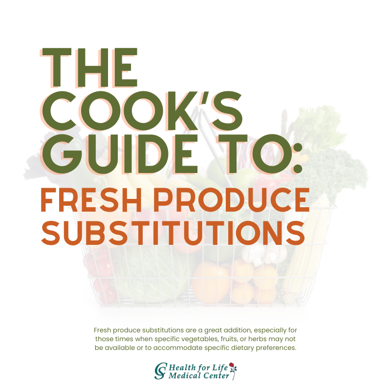 The Cook's Guide to: Fresh Produce Substitutions