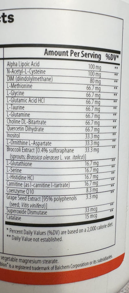 Detox Phase 1 &2