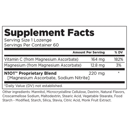 Nitric Oxide Lozenges