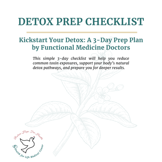 Detox Prep Checklist