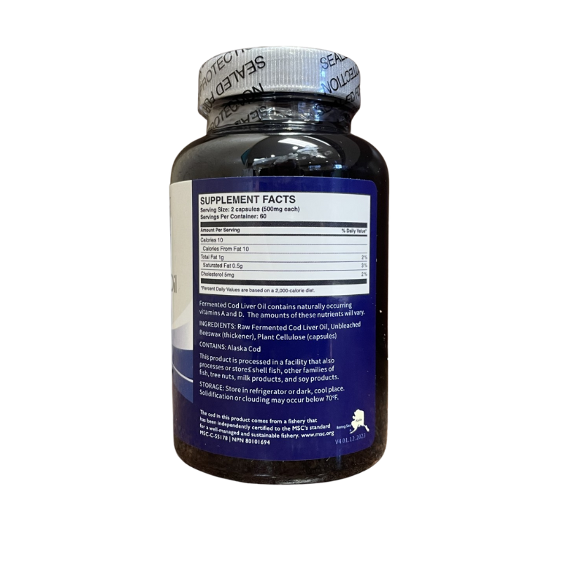 Cod Liver Oil capsules